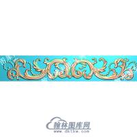 欧式帽顶洋花精雕图（OSYH-682）