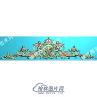 欧式帽顶洋花精雕图（OSYH-711）