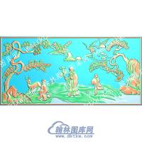 福禄寿三星精雕图（ZSRW-132）