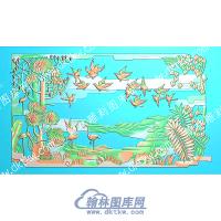 花鸟精雕图（ZSZW-753）