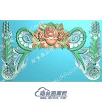 石材洋花精雕图（SCYH-048）