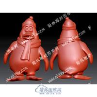 卡通企鹅立体圆雕图（YDKT-112）