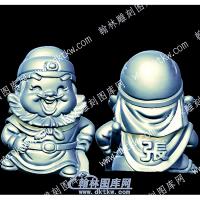 张飞卡通立体圆雕图（YDKT-160）