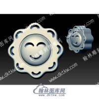 太阳花卡通立体圆雕图（YDKT-122）