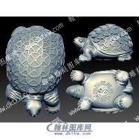 金钱龟动物立体圆雕图（YDDW-378）