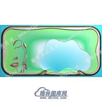 艺术行业茶盘精雕图（HYCP-138）