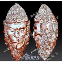 核雕大圣核雕卡通立体圆雕图（HDKT-001）