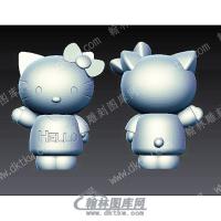 HelloKitty凯蒂猫立体圆雕图(YDKT-195)