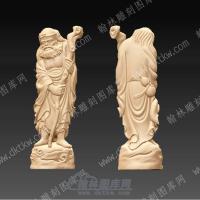 八仙-铁拐李立体圆雕图（YDRW-181）