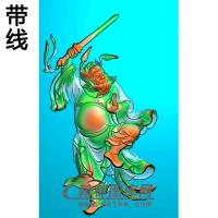 人物碑板精雕图（MBBB-1814）