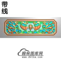 蝙蝠碑板精雕图（MBBB-1868）