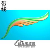 叶子碑板精雕图（MBBB-1875）