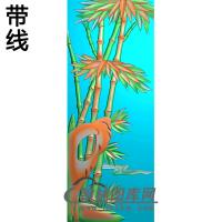 竹子碑板精雕图（MBBB-1935）