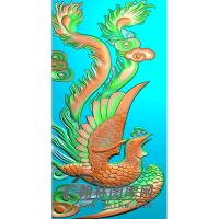 凤碑板无线精雕图（MBBB-2009）