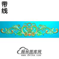 洋花碑板精雕图（MBBB-2157）