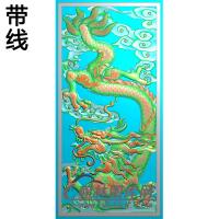 龙碑板精雕图 （MBBB-2162）