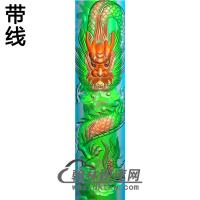 龙柱精雕图（MBLZ-2334）