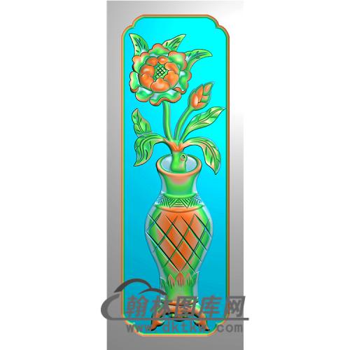 花瓶立柱精雕图（MBLZ-2374）