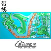 龙凤耳朵精雕图（MBED-0565）