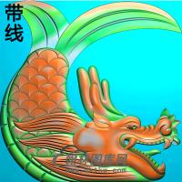 鳌鱼耳朵精雕图（MBED-0578）