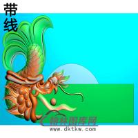 鳌鱼耳朵精雕图（MBED-0608）
