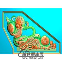 仙女耳朵精雕图（MBED-0619）