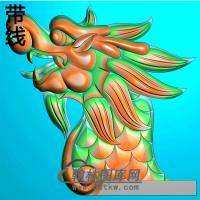 龙耳朵精雕图(MBED-0622)