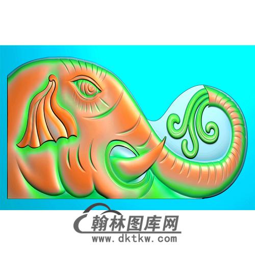 象头耳朵精雕图（MBED-0636）