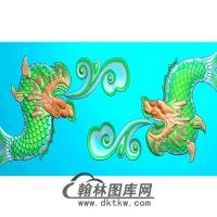 鳌鱼耳朵精雕图(MBED-0647)
