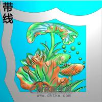 鱼耳朵精雕图（MBED-0661）