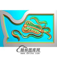 扇子耳朵精雕图（MBED-0671）