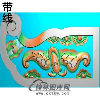 蝙蝠耳朵精雕图（MBED-0681）