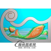 鱼耳朵精雕图（MBED-0688）