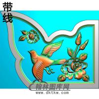 鸟耳朵精雕图（MBED-0699）