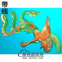 凤耳朵精雕图（MBED-0722）
