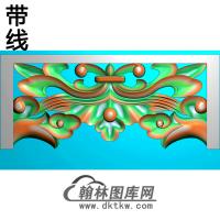 洋花耳朵精雕图（MBED-0749）