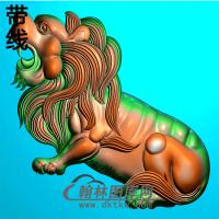 狮子耳朵精雕图(MBED-0781）