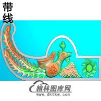 凤耳朵精雕图（MBED-0785）