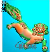 狮子耳朵精雕图（MBED-0814）