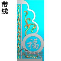 福寿抱鼓精雕图（MBBG-1026）