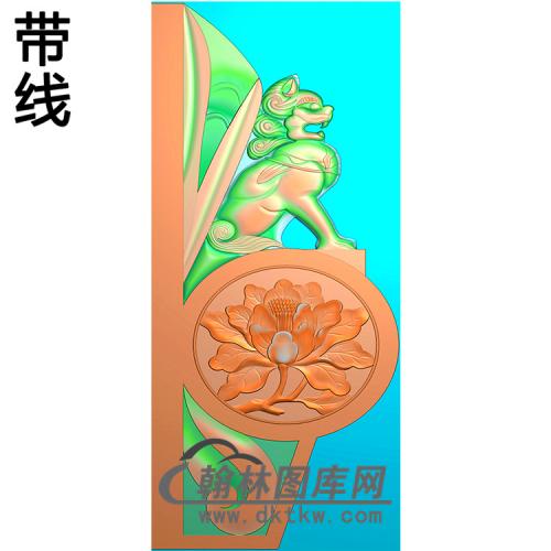 花抱鼓精雕图（MBBG-1115）