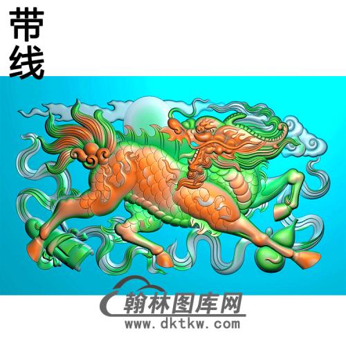 麒麟精雕图（MBSC-2460）