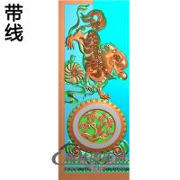 狮子精雕图（MBSC-2483）