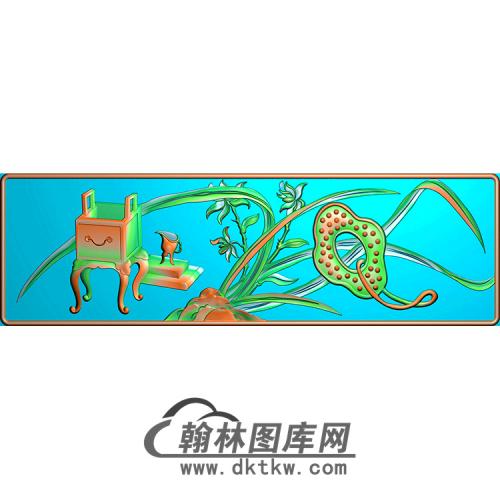 兰花精雕图（MBSC-2518）