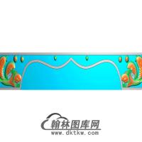 鱼横梁精雕图（MBHL-1166）