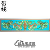 蝙蝠横梁精雕图（MBHL-1291）