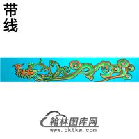 草凤横梁精雕图（MBHL-1394）