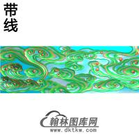 云横梁精雕图（MBHL-1398）
