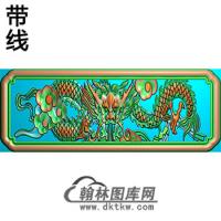 龙横梁精雕图（MBHL-1331）