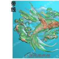 鱼精雕图（ZSDW-598）